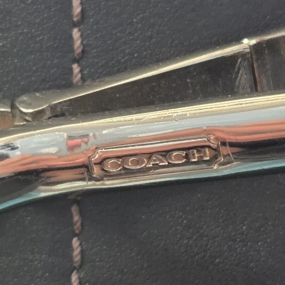 EUC COACH BLACK SMALL SATCHEL - Picture 8 of 9